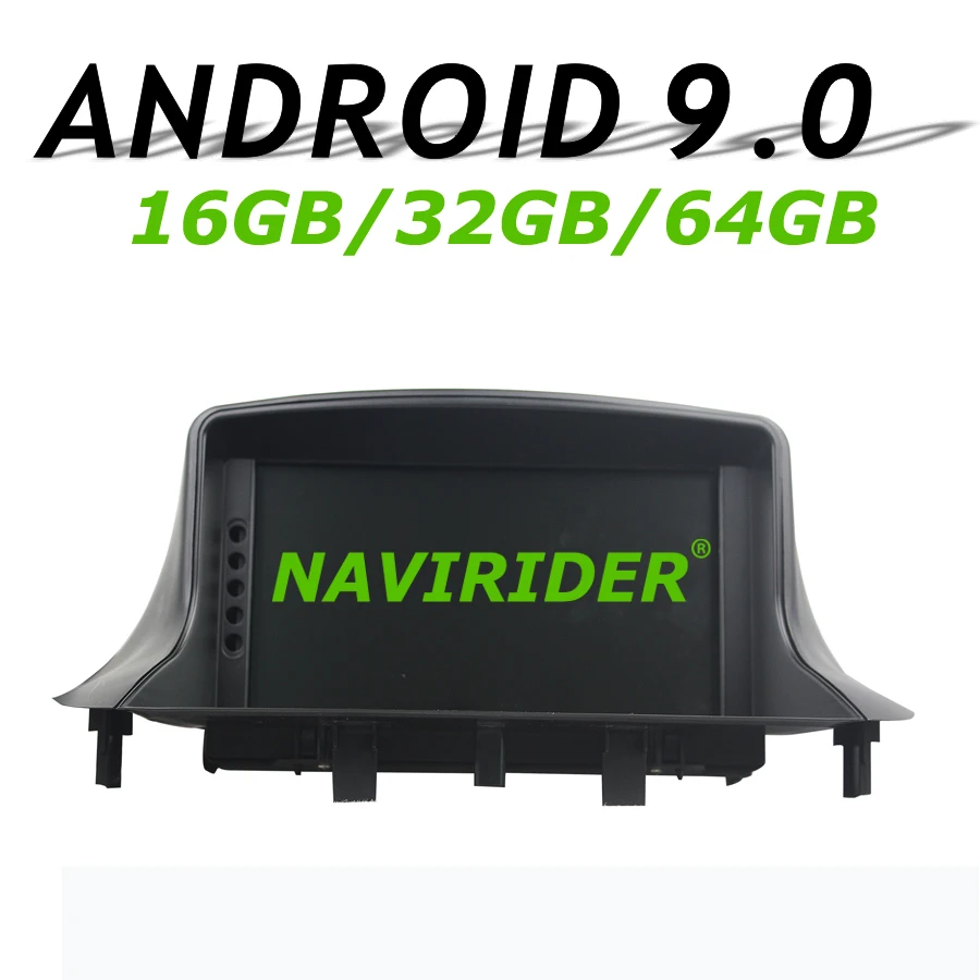 Sale Navirider GPS navigation For Megane III Fluence 2009-2016 touch screen DVD Car android 9 64gb rom radio bluetooth player stereo 0