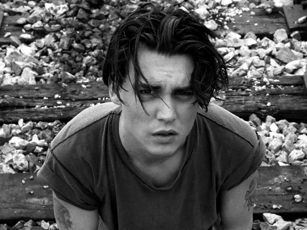 Young Johnny Depp Hot Bw Male Art Huge Print Poster Txhome D2588 Print Poster Posters Postersjohnny Depp Poster Aliexpress