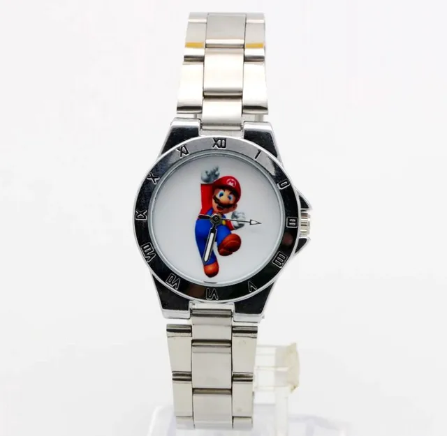 2018 New fashion steel Batman Mario Quartz watch watch Women Men's luxury quartz 2018 New fashion steel Batman Mario Quartz watch watch Women Men's luxury quartz