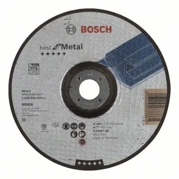 

BOSCH 2608603534 roughing concave Best Metal grinding disc 180x6mm