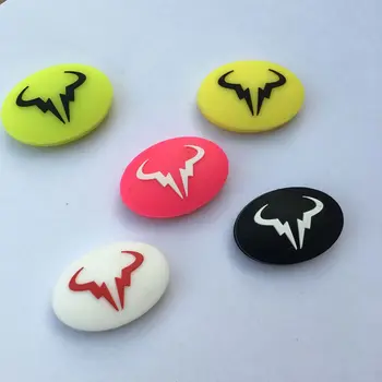 

Free shipping(80pcs/lot)various colors Nadal Bull tennis racket vibration dampeners/tennis racquet