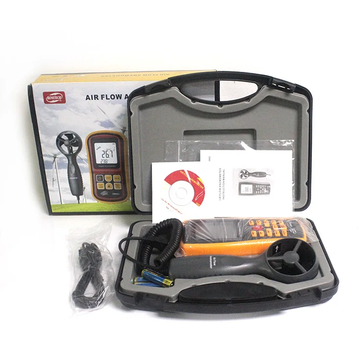 GM8902 wind direction meter handheld Air flow anemometer Air velocity