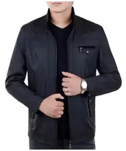 Free shipping Summer the elderly men’s 50 middle-aged men in the spring and autumn jacket coat thin 60 wear in summer / L-3XL