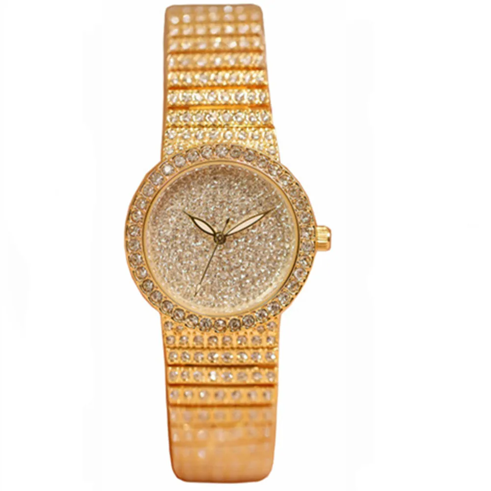 Роскошные женские часы с бриллиантом знаменитый бренд элегантные кварцевые