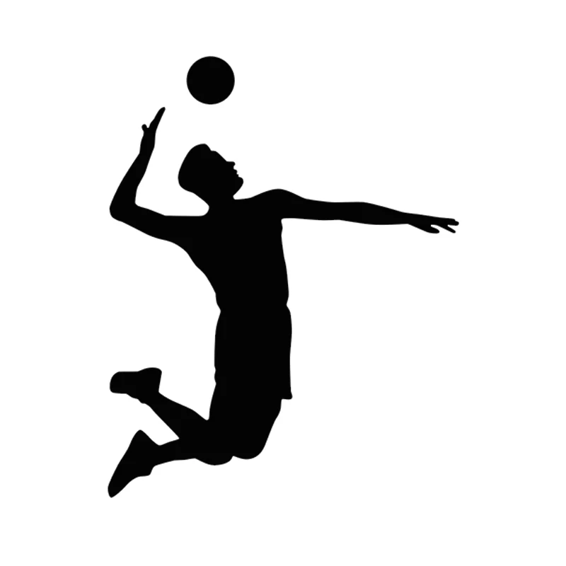 Volleyball Sport Car Stickers and Decals Car Bumper Stickers Car Styling Decoration Door Body Window Vinyl Stickers (6)