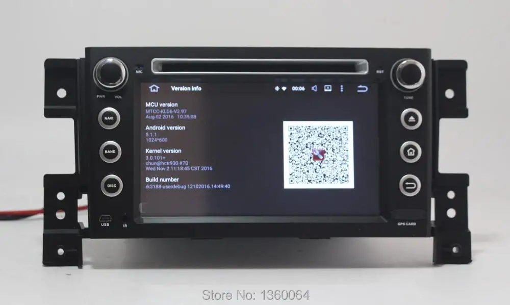 Top Quad Core Android 5.1 Car DVD for Suzuki Grand Vitara with Navigation system Radio WIFI 4G audio video player support OBD DVR 16