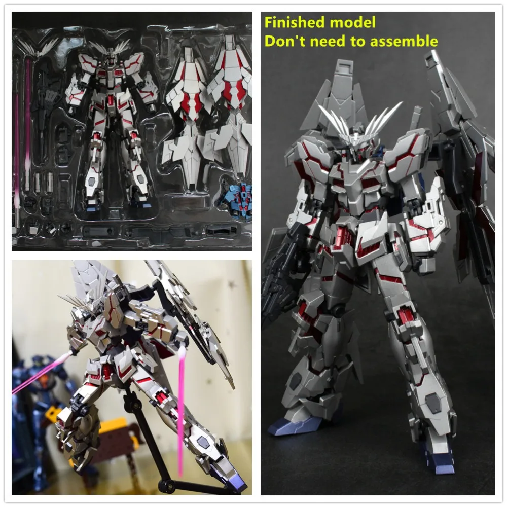 Baofeng модель Робот Духи RX-0 Единорог меха 03 phenex GC RC Серебряный Gundam готовой модели DB016