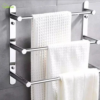 

Stainless Steel Towel Holder SUS304 Polished Chrome Towel Bars/Towel Rack Length Towel Ladder 40/50/60CM Length