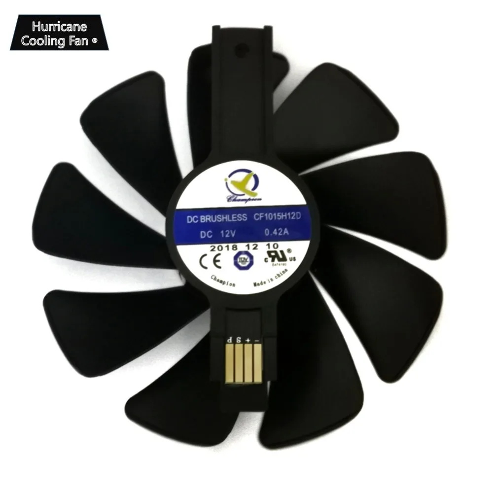 95mm CF1015H12D Graphics Card Cooler Fan for Sapphire NITRO RX480 RX470 8G RX 470 480 570 580 590 RX570 4G 8G RX580 8G RX590 D5