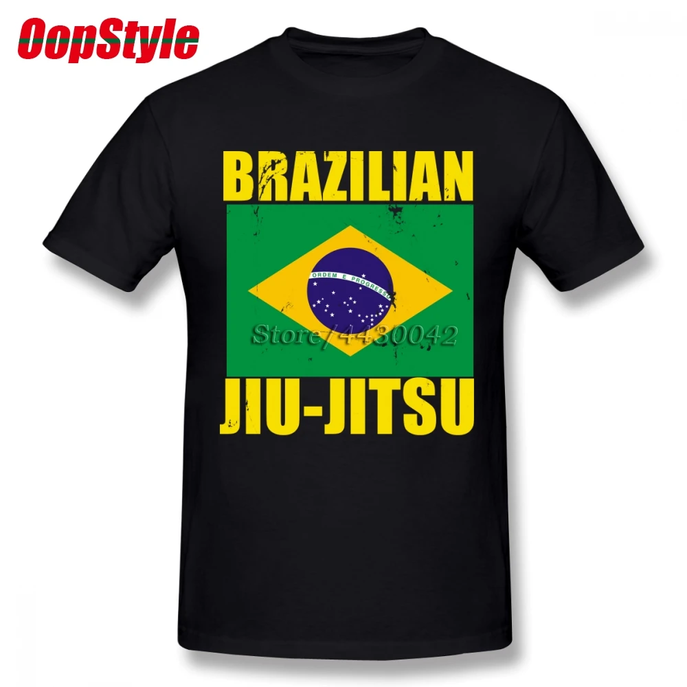 BJJ бразильская Jiu Jitsu 2 футболка для мужчин Прямая поставка летняя хлопковая с