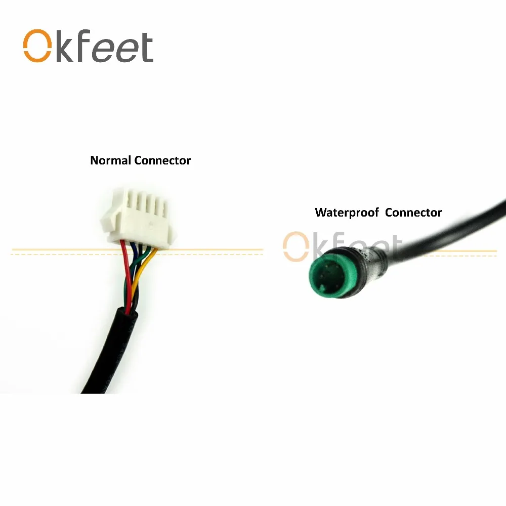 Okfeet 24V 36V 48V Функциональные электрические велосипеды KT Kunteng светодиодный Дисплей 900 с 5 и 6 км/ч для езды на велосипеде Asisst, фара для электровелосипеда в Дисплей