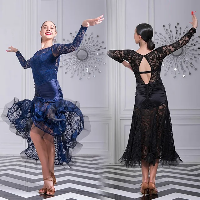 Donna Vestito Ballo Da Nero Valzer Sala Abiti 2DYWE9HeIb