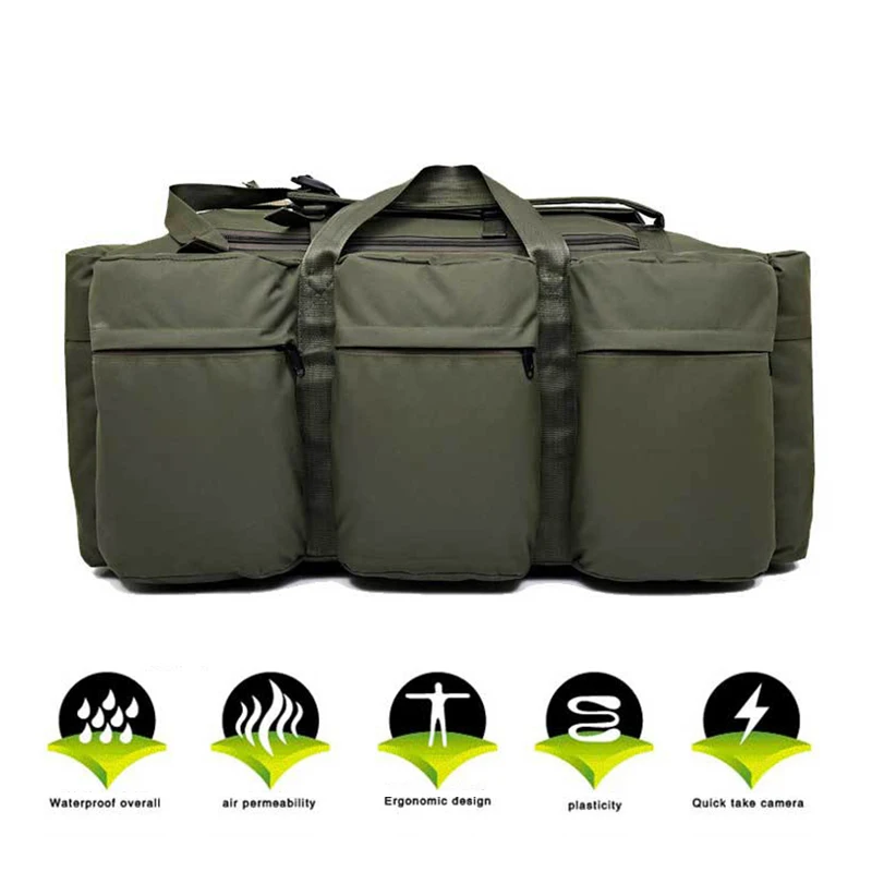 90Л армейская тактическая сумка большой емкости Открытый походный рюкзак военный пакет Камуфляж Кемпинг Штурмовой Рюкзак