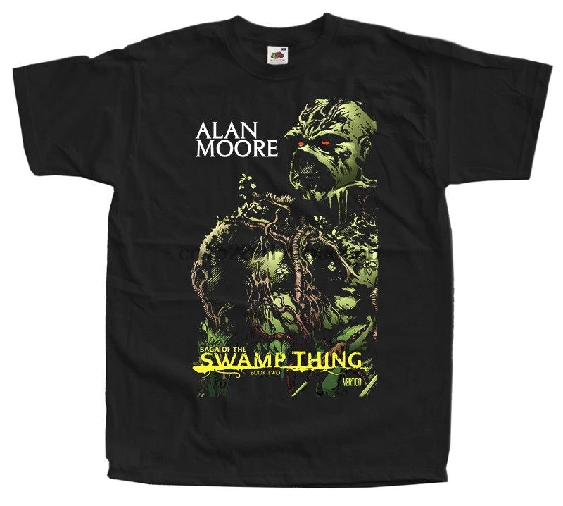

Swamp Thing Movieray Wise Louis Jourdan Men Tshirts Hip Hop Harajuku T Shirt Gym Tee Shirt Black And White
