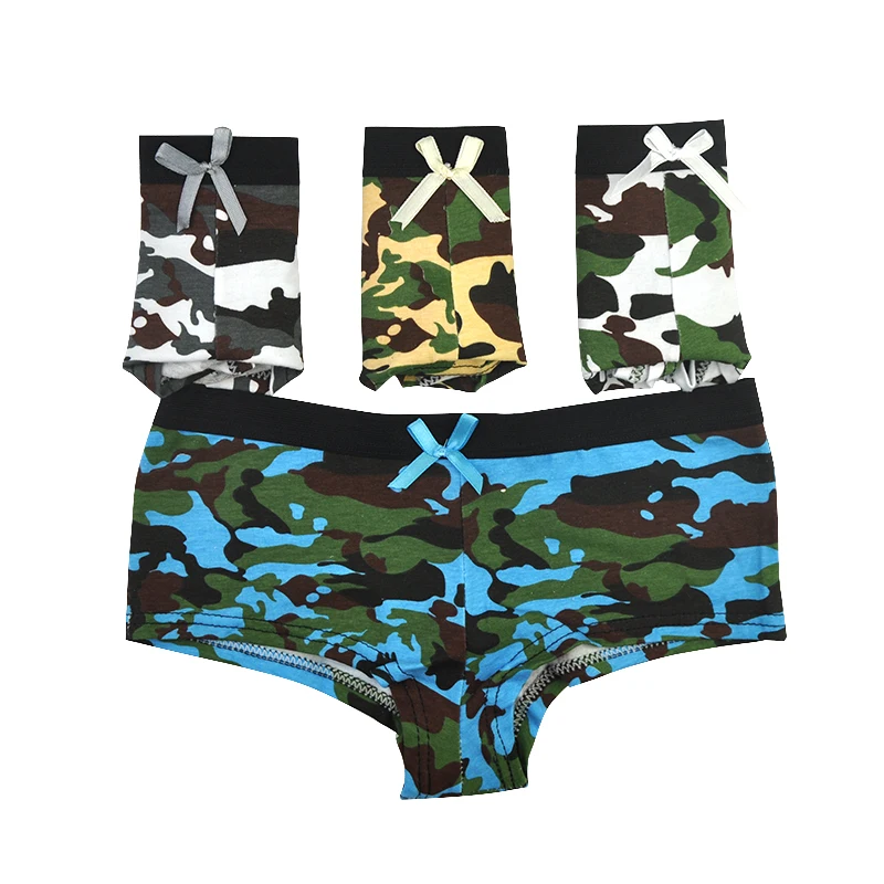 ropa interior camuflaje mujer