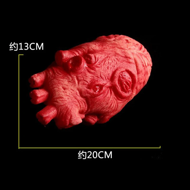 Halloween Lifesize Human Heart Body Parts Scary Bloody Zombie Party Prop Decor