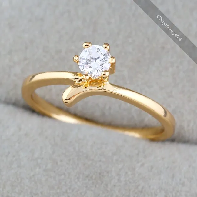  low  price  Charms Flower Wedding  Rings  Gold Platinum 