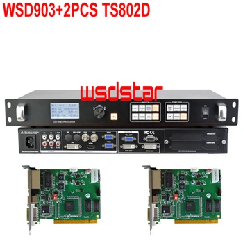

WSD903+2PCS TS02D New Design LED Video Processor Input: Audio/DVI/VGA/HDMI/CVBS Support PIP & POP 2304*1152 AliExpress Hot sales