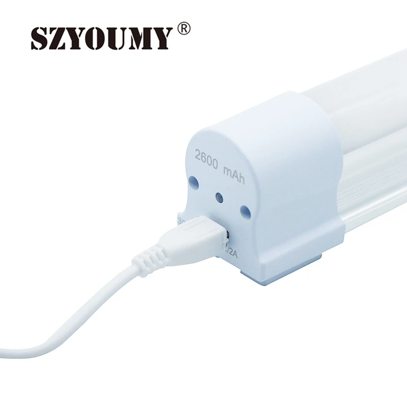 SZYOUMY 5 V USB перезаряжаемая Светодиодная трубка аварийная трубка светодиодный светильник на открытом воздухе Портативный светодиодный