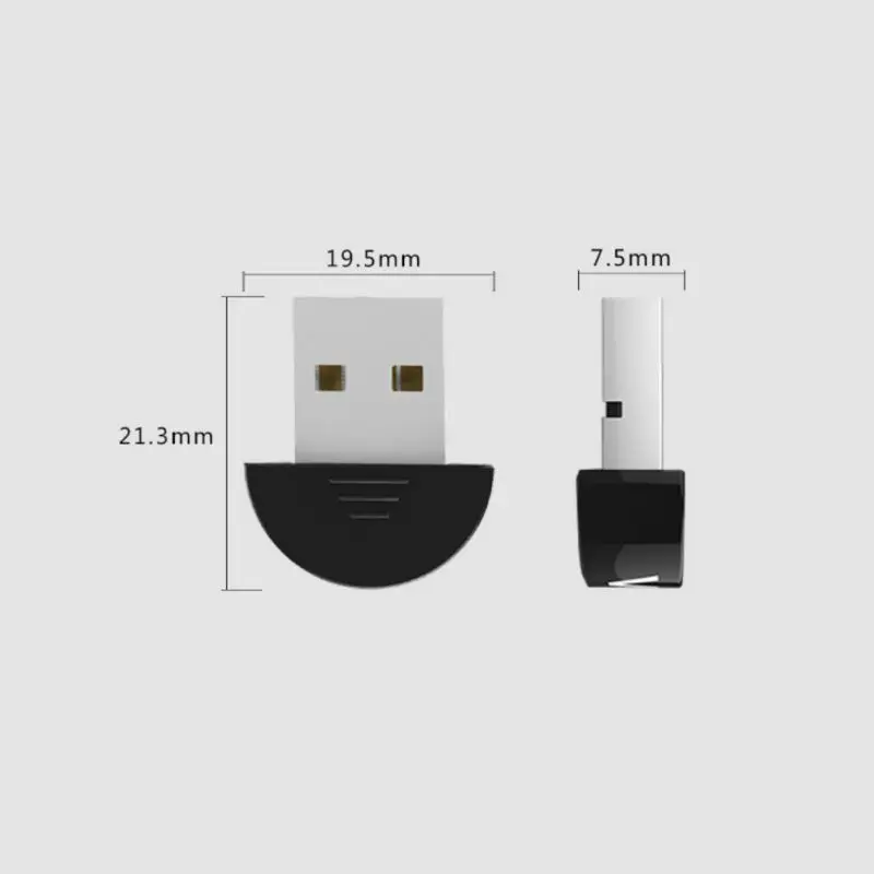 USB Bluetooth 5,0 адаптер приемник беспроводной мини usb-адаптер приемник беспроводной аудио приемник заглушка передатчика