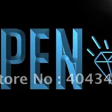 LK813-открытые алмазные ювелирные приманки светодиодный неоновый свет знак