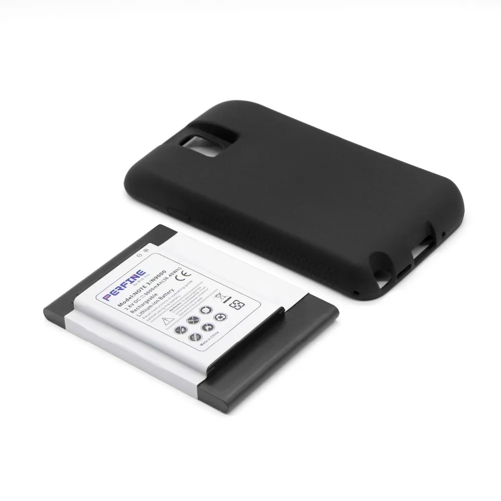 Note3 B800BE 9600mAh Battery For Samsung Galaxy Note 3 N9000 N9005 Mobile Phone NFC Business Extended Batteria+Protective Case