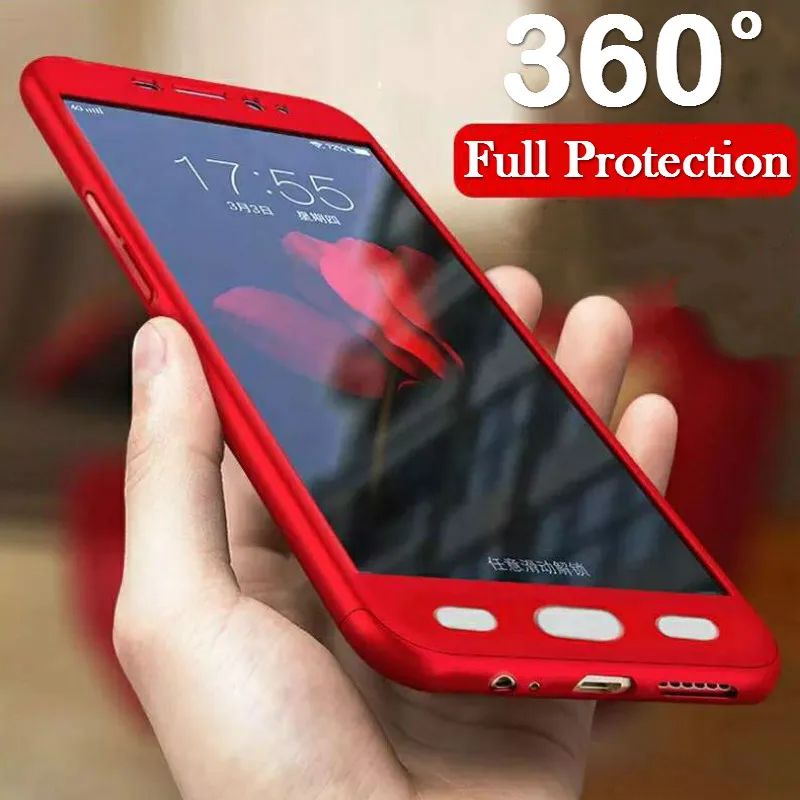 

For Samsung A70 A60 A50 A40S A30 A20 A10 M20 M30 A9 360 Degree Full Cover Shockproof Hard PC Case For Galaxy S10E S10 Plus Coque