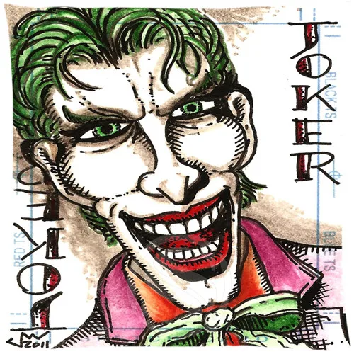 

LU Almofadas Bestativas Almofadas Custom Unique Joker Card Background Best Lumbar Zippered Pillow Case16"x16"(two Side)