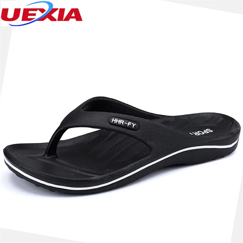 UEXIA Summer Flip Flops Men Shoes Slippers Leisure Fashion Holiday Beach Non-slip Lightweight EVA Durable Anti-skid Comfortable UEXIA Summer Flip Flops Men Shoes Slippers Leisure Fashion Holiday Beach Non-slip Lightweight EVA Durable Anti-skid Comfortable