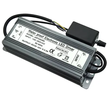 

150W Dimmable Electronic LED Driver IP67 Waterproof Power Supply DC30V-42V 0-3.5A for 150W Cree LED Lighting Transformers