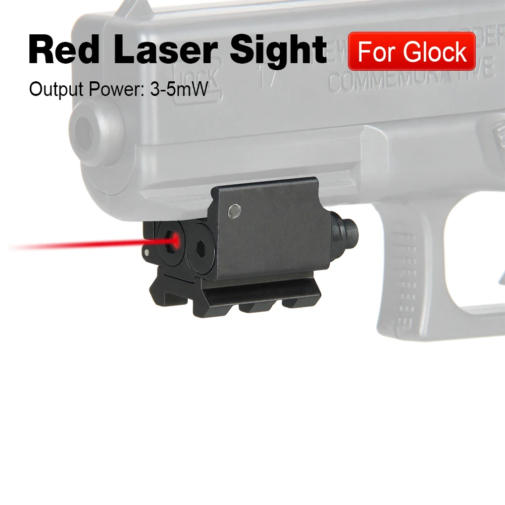 Pistol Laser Sight Red Laser Sight for Glock Hunting PP20 0023in