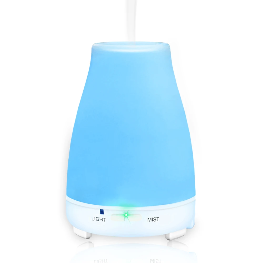 

Aromatherapy Essential Oil Diffuser 220ML Remote Control Ultrasonic Air Humidifier With LED Light(Plastic, Clear)