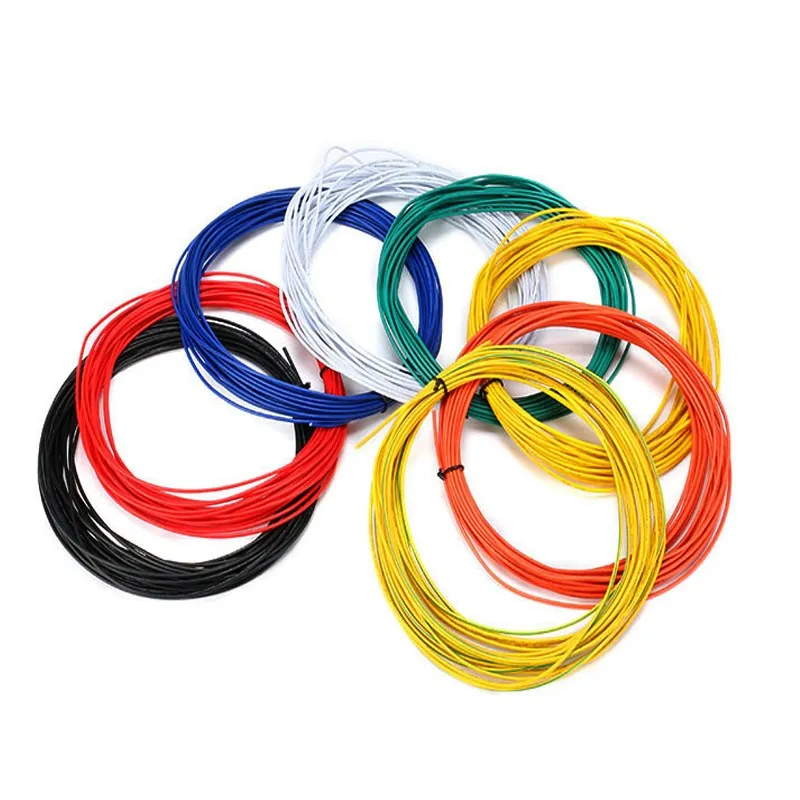 

Excellway 10 Meters 20AWG 1.8mm PVC Electronic Cable Insulated LED Wire For DIY