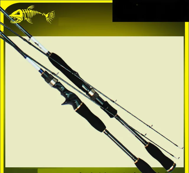 Cheap Spinning Casting Lure Rod 1.8/2.1/2.4m Power M Super Hard Carbon Fishing Rod