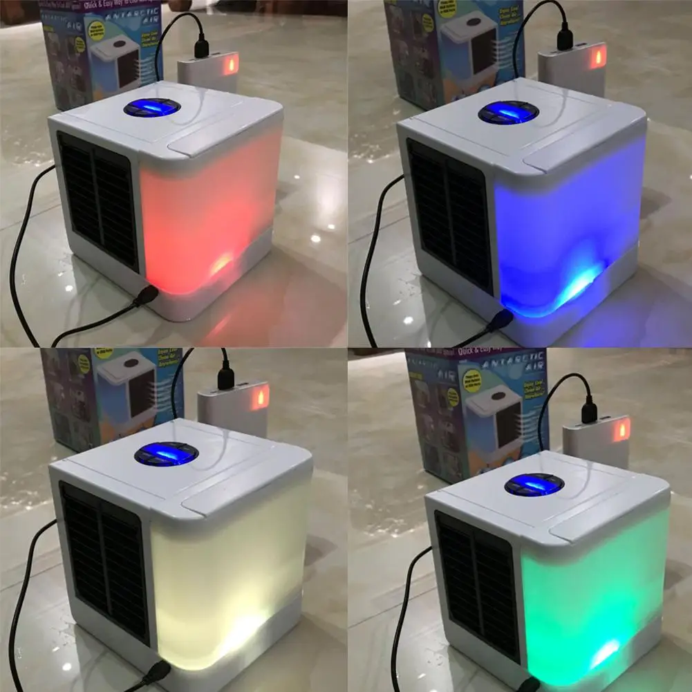 3 In 1 USB Portable Air Conditioner Humidifier Air Purifier Air Cooler Mini Fans Personal Space Air Conditioner Device