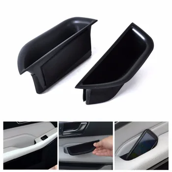 

DWCX 2Pcs Car Auto Rear Black Door Armrest Storage Box Container Holder For Mercedes Benz W212 E Class 2010 2011 2012 2013 2014