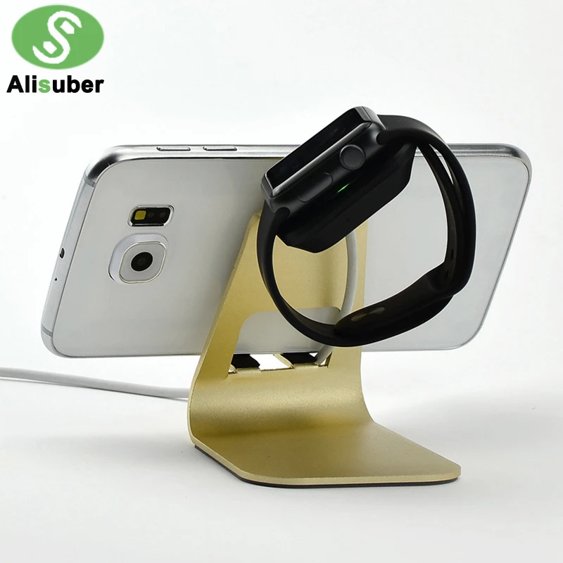 Подставка Alisuber 2 в 1 для Apple Watch настольная подставка телефона зарядная док станция