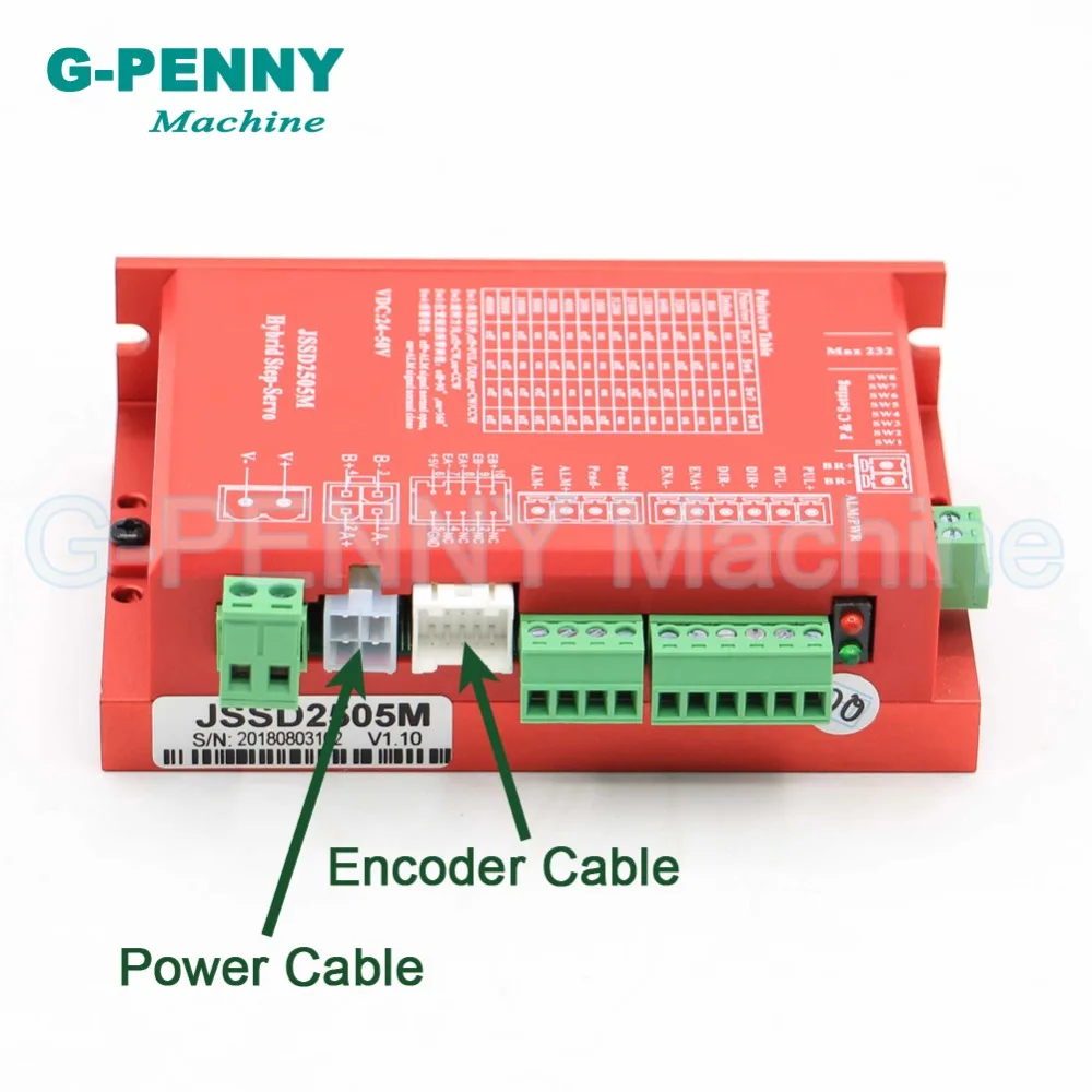 G-PENNY Nema23 замкнутый контур шаговый двигатель 2.0N.m 4 провода 285Oz-in D = 8 мм замкнутый контур шаговый сервопривод шаговый двигатель