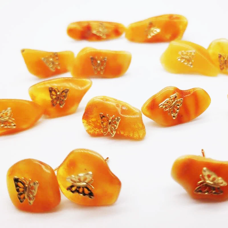 Серьги RUYI PAVILION из серебра 925 пробы дизайнерские ювелирные украшения ручной