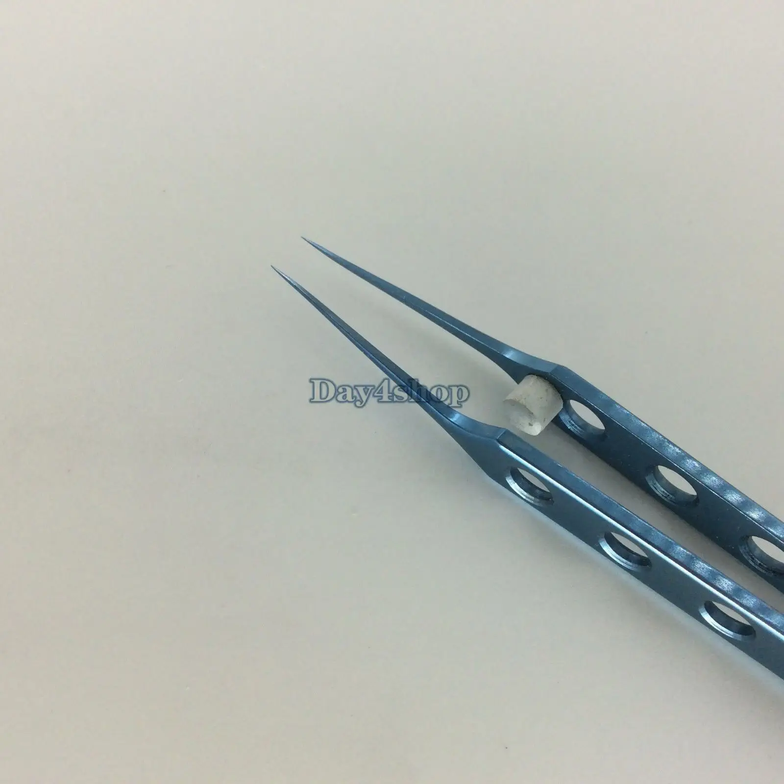 Большие титановые двухполюсные щипцы стоматологический офтальмологический инструмент хирургический прямой стержень