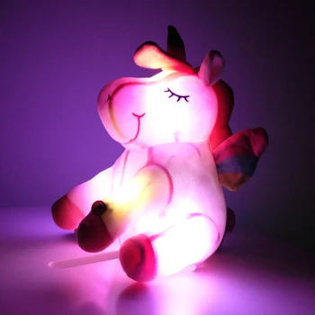 Glowing Unicorn Plush Toys