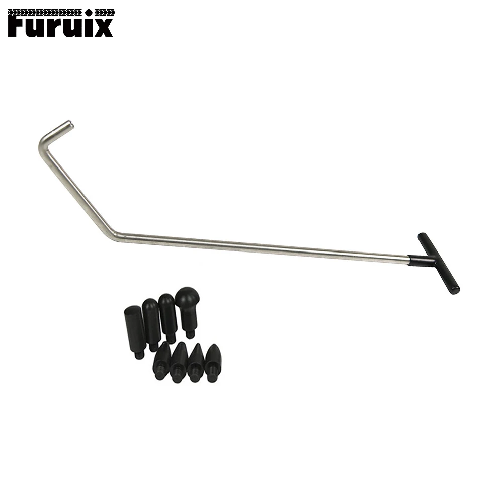 

Furuix Tools Paintless Dent Repair Tool Rods Tools Dent Puller Car Dent Removal (R4)