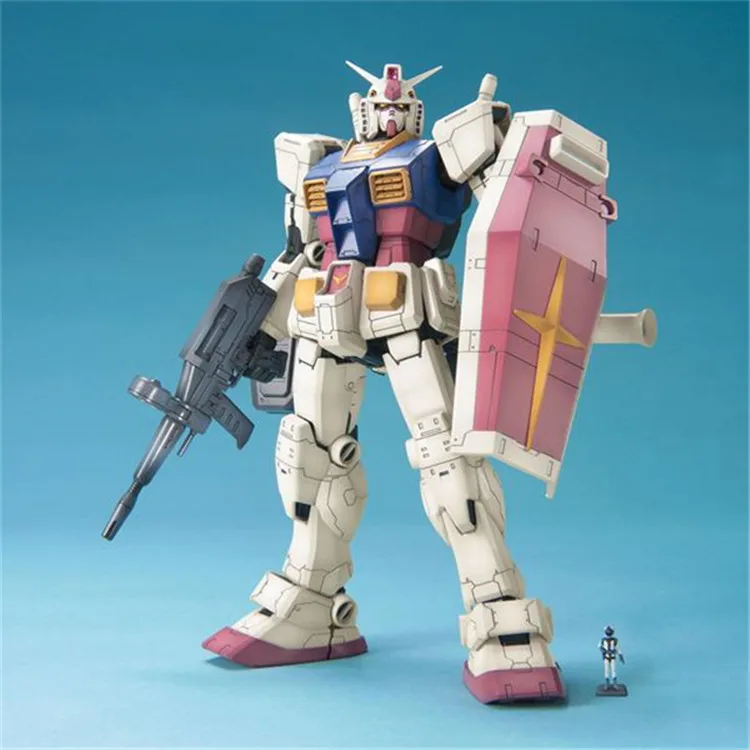 Bandai 1/100 мг RX-78-2 Gundam VER. ONE YEAR WAR 0079 мобильный костюм сборные модели наборы фигурки Детские игрушки