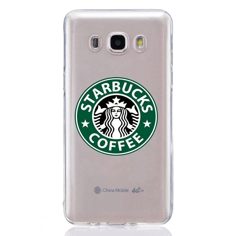 For Samsung Galaxy A3 A5 2016 2017 prime J1 J2 J3 J5 J7 TPU Colorful Soft Starbucks pattern Design Cover Case Fundas C302 For Samsung Galaxy A3 A5 2016 2017 prime J1 J2 J3 J5 J7 TPU Colorful Soft Starbucks pattern Design Cover Case Fundas C302