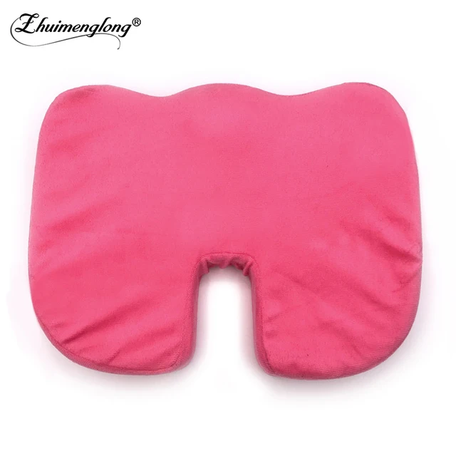 Zhuimenglong 2017 New Flexible Memory Foam Buttock Cushion Bottom Seats Back Pain Office Chair