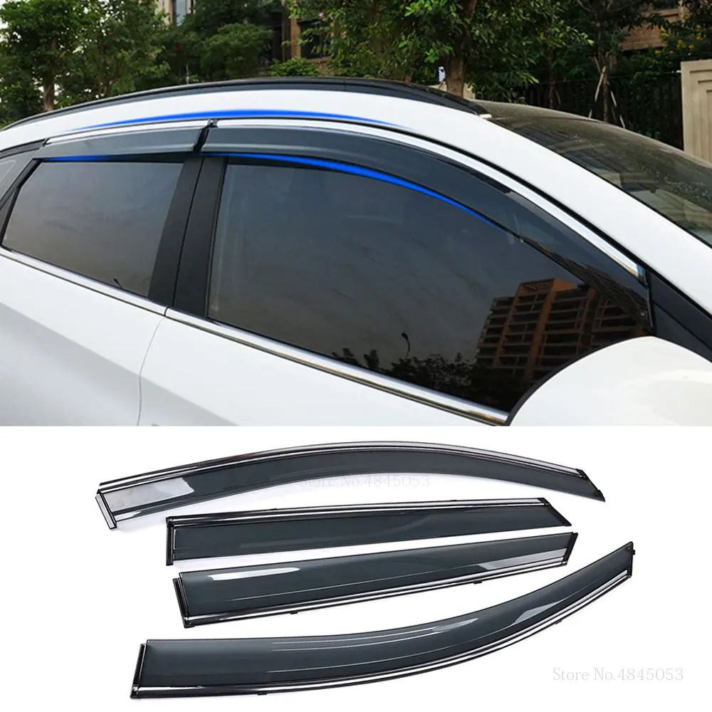 AITWATT для Hyundai Tucson 2015 2016 2017 2018 оконный козырек от солнца дождя ветра дефлектора тент