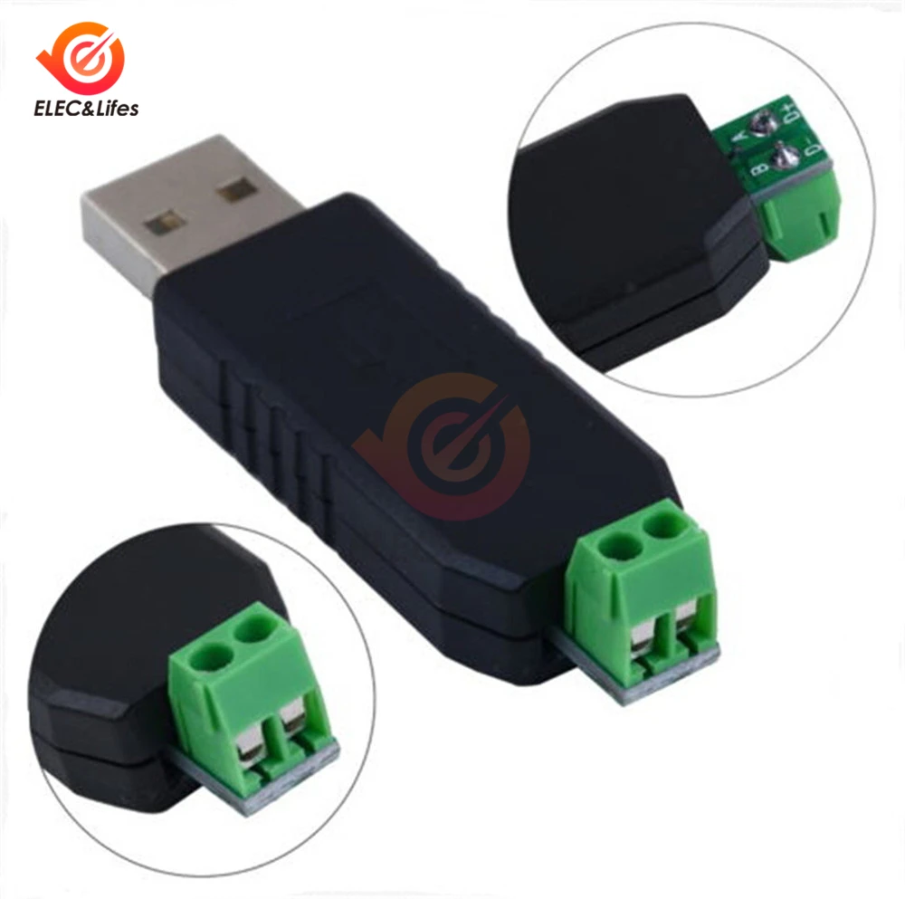 CH340 USB 2,0 к RS485 485 конвертер адаптер модуль для ПК Win7 XP Vista Linux OS WinCE5.0 RS485 Соединительный модуль