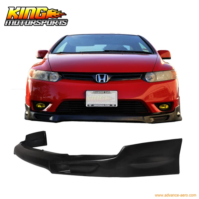 Us 102 99 For 2006 2007 2008 Honda Civic 2dr Coupe Front Per Lip Pu Usa Domestic Free Shipping In Pers From Automobiles Motorcycles On