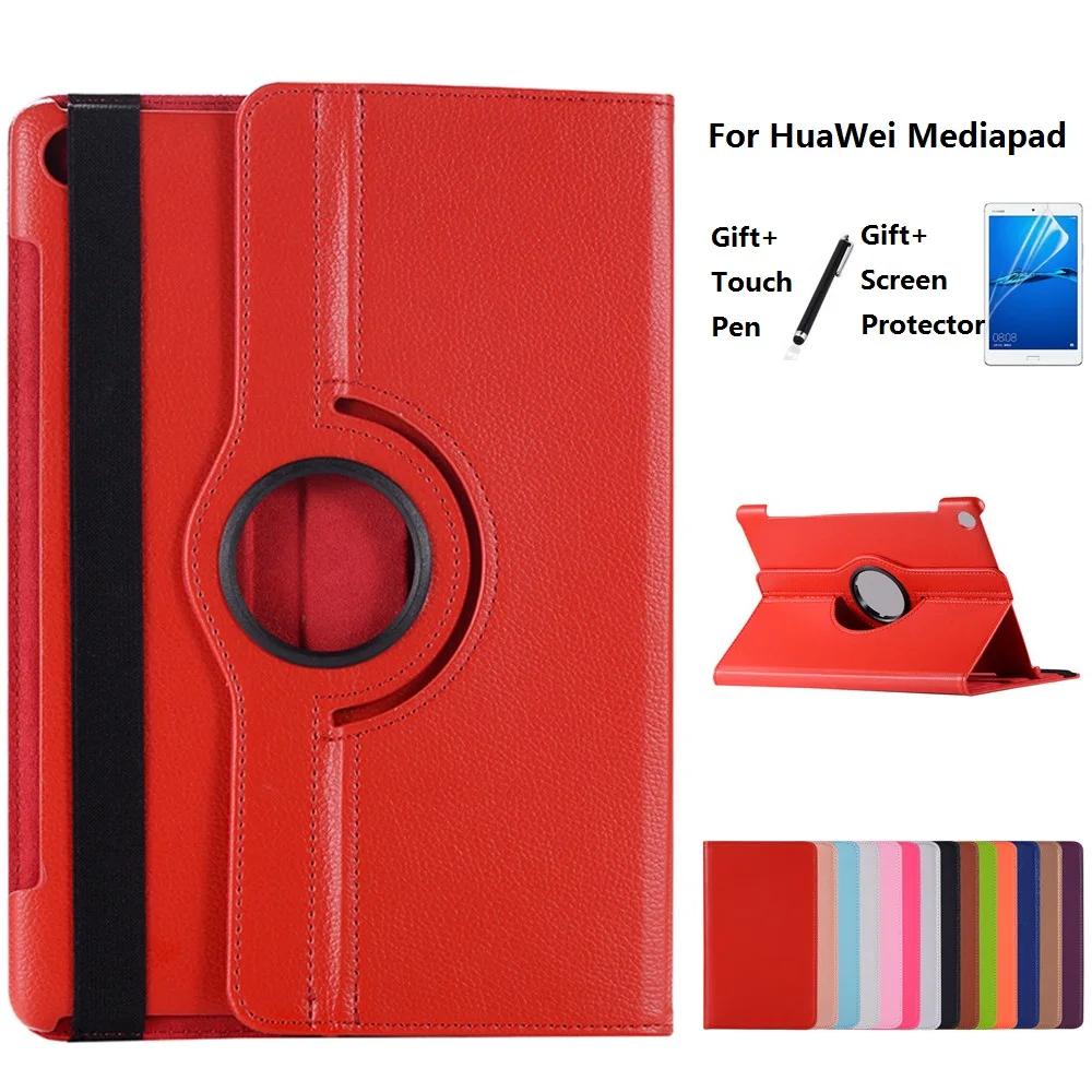 

360 Rotating Case For Huawei MediaPad M5 10.8" CRM-AL09 CRM-W09 Tablet Cover For Huawei MediaPad M5 10 pro Cases