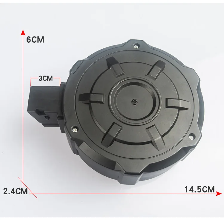 1 шт. барабан журнал для jinming MP5 водные гелевые бусинки бластер высокой точности модифицированный внешний-черный